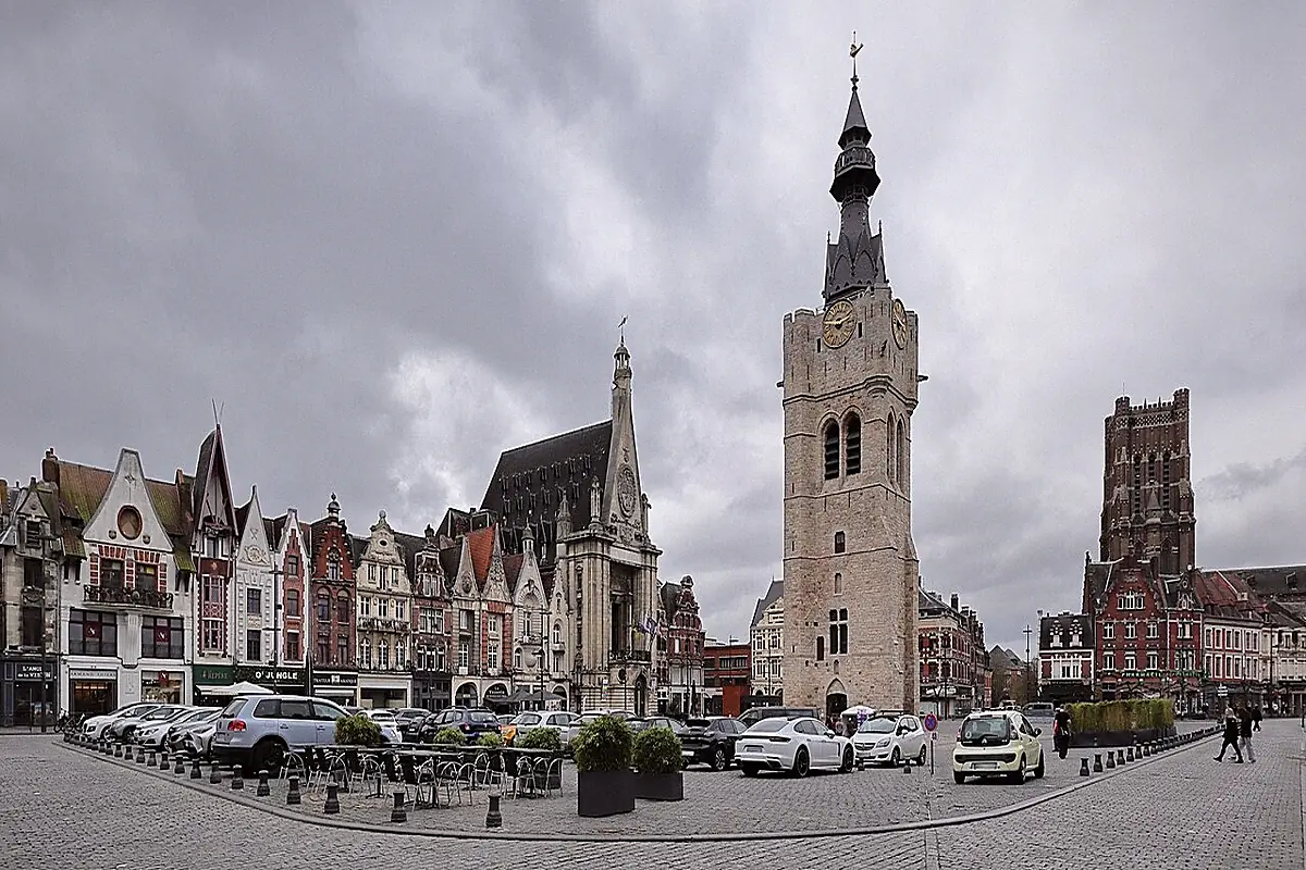 Béthune vue depuis l'espace public