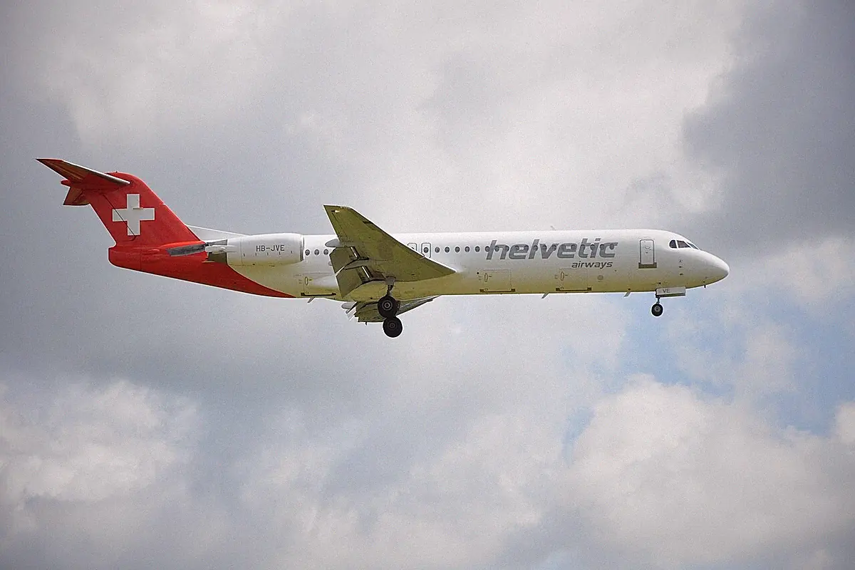 Avion vue depuis l'espace public